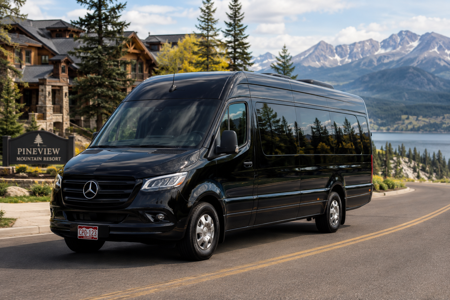 14 seater main van